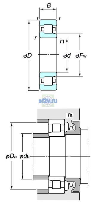 Фото подшипника NJ430