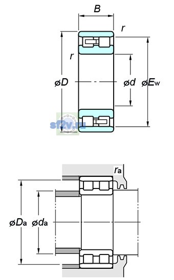 Фото подшипника NN3009