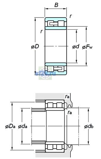 Фото подшипника NNU4926