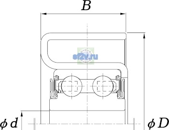 Фото подшипника PU107529RMZY