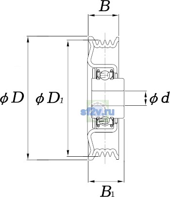 Фото подшипника PU108022RR1XY