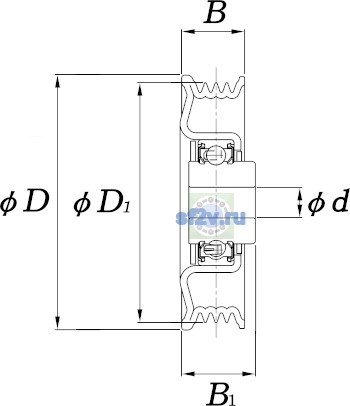 Фото подшипника PU108032RR1XY1