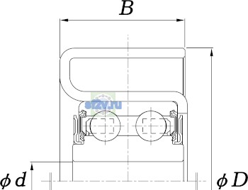 Фото подшипника PU108529RMZY1