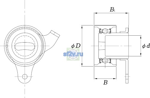 Фото подшипника PU255037RR1DV