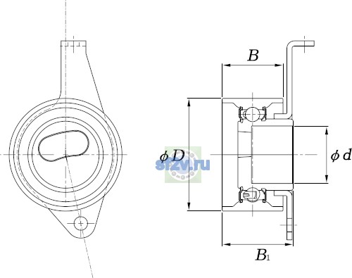 Фото подшипника PU265025RR1DRR9DV
