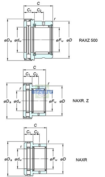 Фото подшипника RAXZ 520