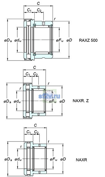 Фото подшипника RAXZ 560
