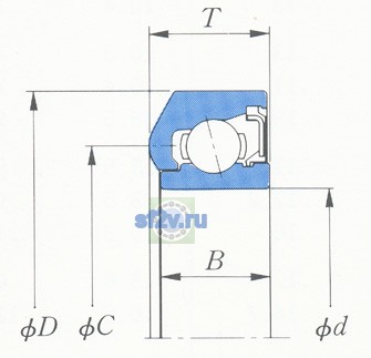 Фото подшипника RCT2850-1RUBS