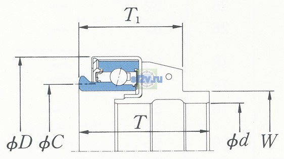Фото подшипника RCT382SA4