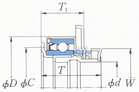 Фото подшипника RCTS371SA2