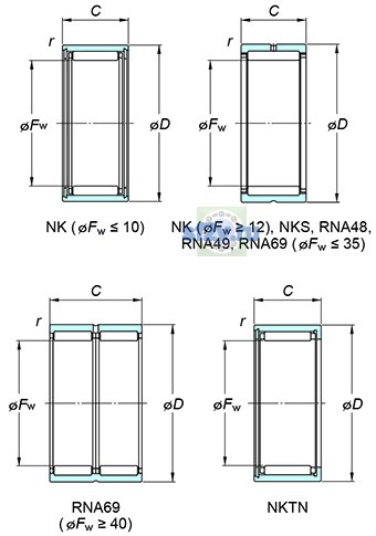 Фото подшипника RNA4824