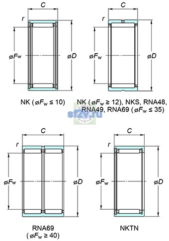 Фото подшипника RNA4904