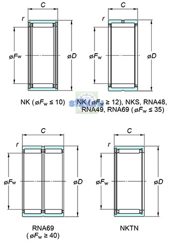 Фото подшипника RNA4918