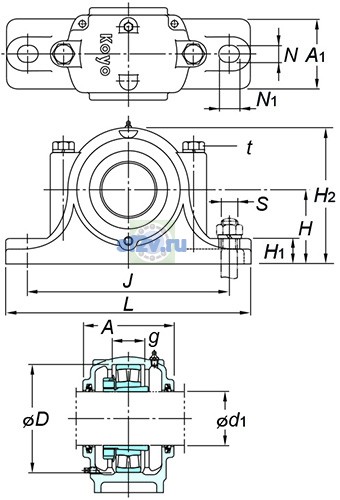 Фото подшипника SN510