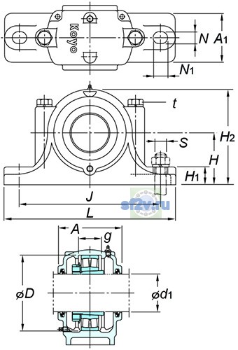 Фото подшипника SN511