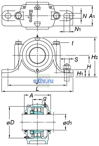 Фото подшипника SN512