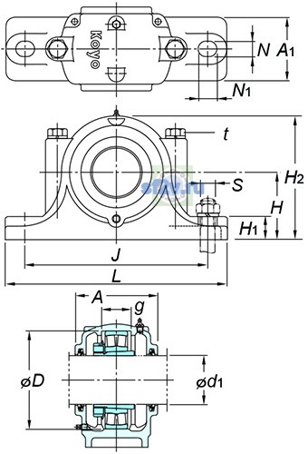 Фото подшипника SN518