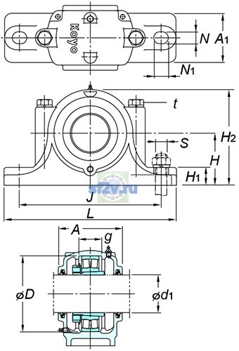 Фото подшипника SN526
