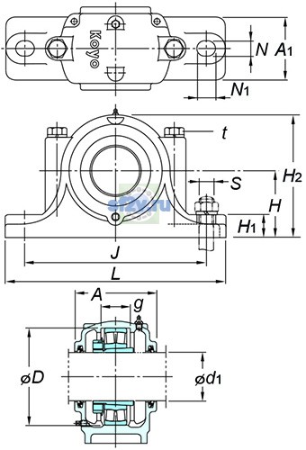 Фото подшипника SN530