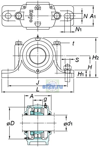 Фото подшипника SN612