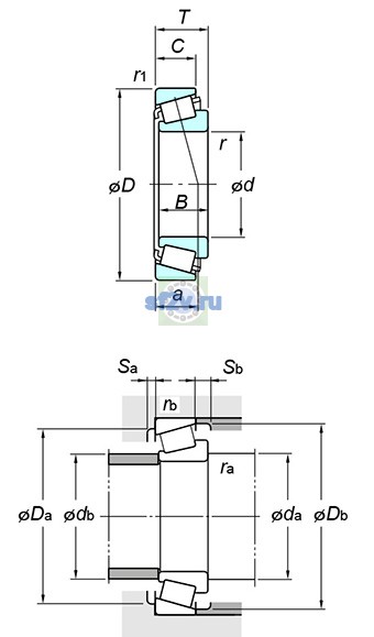 Фото подшипника T5ED065