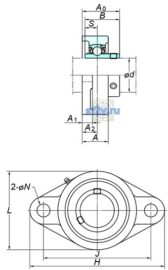 Фото подшипника UCFL310