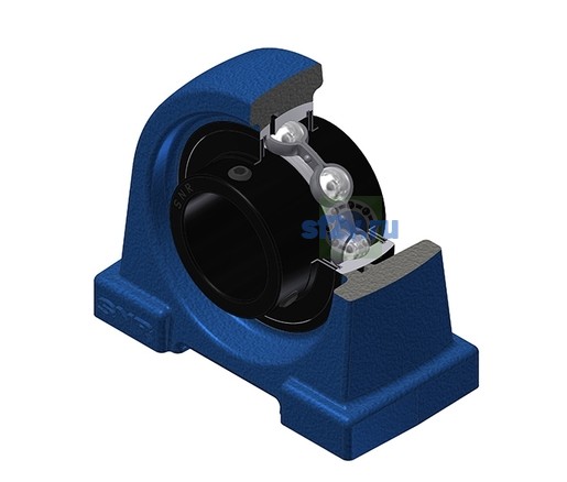 Фото подшипника UCPA208T20 - SNR