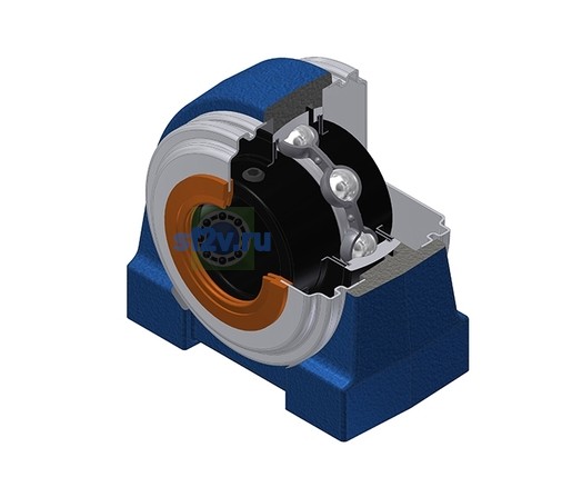 Фото подшипника UCPG208-24T20CC - SNR