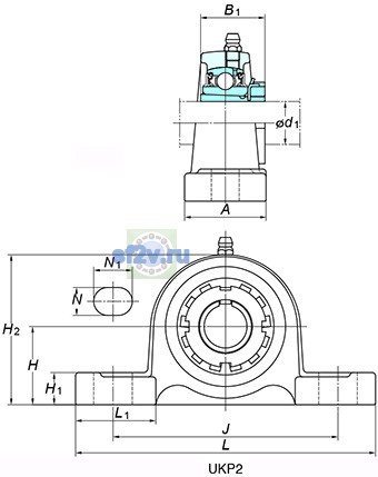 Фото подшипника UKP315
