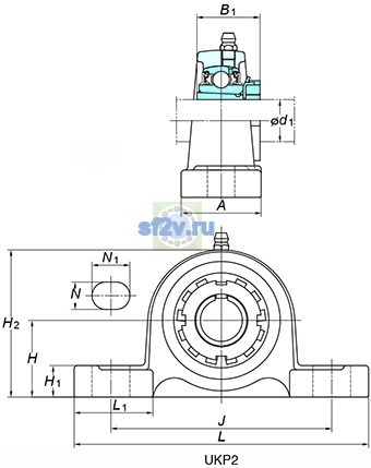 Фото подшипника UKP318