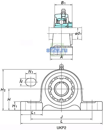 Фото подшипника UKP319