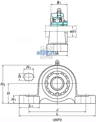 Фото подшипника UKP320
