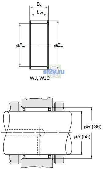 Фото подшипника WJ-162116