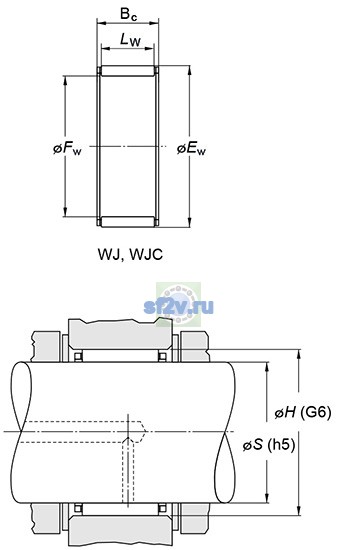 Фото подшипника WJ-243020