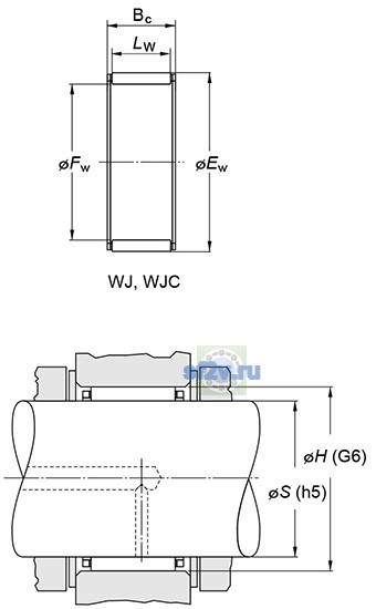 Фото подшипника WJ-445016