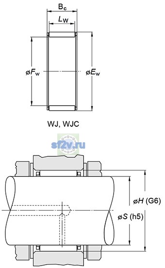 Фото подшипника WJC-091108